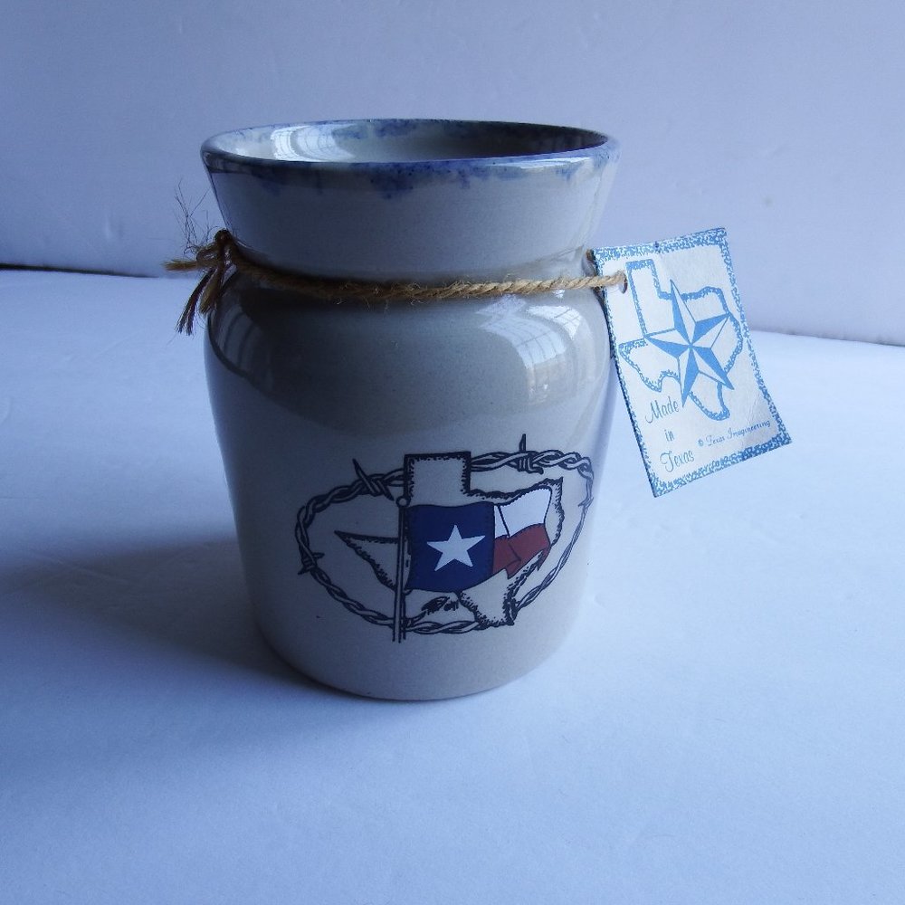 Yesteryears Pottery Marshall Texas Collectible Crock